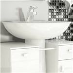 Ficha técnica e caractérísticas do produto Gabinete para Banheiro Due Tomdo 80cm Branco