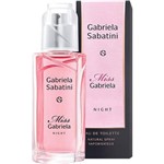 Ficha técnica e caractérísticas do produto Gabriela Sabatini Perfume Feminino Miss Gabriela Night Edt 60ml