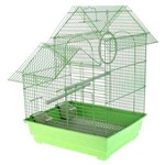 Ficha técnica e caractérísticas do produto Gaiola para Pássaros Modelo 06 Castelo - Verde