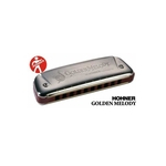 Ficha técnica e caractérísticas do produto Gaita Hohner Golden Melody 542/ 20 F