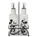 Galheteiro 3 Peças Disney Vintage Mickey e Minnie