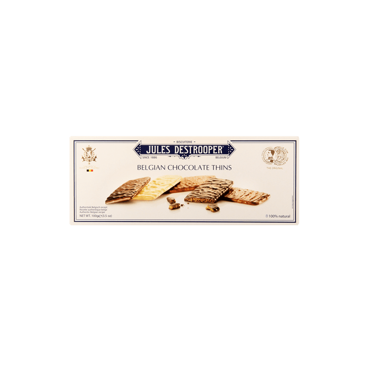 Ficha técnica e caractérísticas do produto Galletas de Chocolate Jules Destrooper 100 G