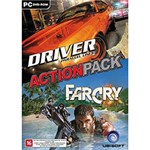 Ficha técnica e caractérísticas do produto Game Action Pack - Far Cry e Driver Parallel Lines - PC