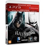 Ficha técnica e caractérísticas do produto Game - Batman: Arkham Asylum + Arkham City - PS3