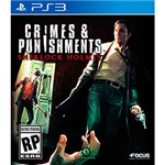Ficha técnica e caractérísticas do produto Game - Crimes And Punishment - Sherlock Holmes - PS3