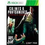 Game - Crimes And Punishment - Sherlock Holmes - Xbox 360