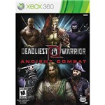Game Deadliest Warrior - Ancient Combat - Xbox360