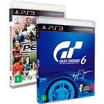 Game Gran Turismo 6 + Pro Evolution Soccer 2014 - PS3