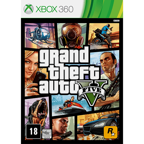 Game Grand Theft Auto V - Xbox 360