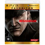 Ficha técnica e caractérísticas do produto Game - Metal Gear Solid 4: Favoritos - PS3