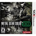 Ficha técnica e caractérísticas do produto Game Metal Gear Solid 3D - 3DS