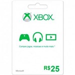 Ficha técnica e caractérísticas do produto Game Microsoft Branded 25 Brl Xbox Live - K4w-01440