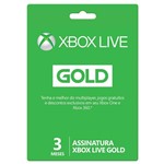 Ficha técnica e caractérísticas do produto Game Microsoft Xbox Live - 3 Month Gold Card