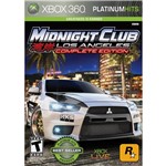 Game Midnight Club La Complete Edition Take - XBox360