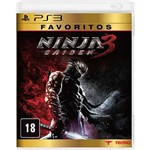 Ficha técnica e caractérísticas do produto Game - Ninja Gaiden 3 - Favoritos - PS3