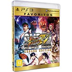 Ficha técnica e caractérísticas do produto Game - Super Street Fighter IV Arcade Edition - Favoritos - PS3