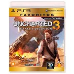 Ficha técnica e caractérísticas do produto Game Uncharted 3: Drake`s Deception - Favoritos - PS3