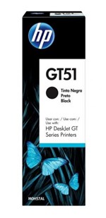 Ficha técnica e caractérísticas do produto Garrafa de Tinta Preto Gt51 Hp