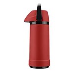 Ficha técnica e caractérísticas do produto Garrafa GLT Pressão 1 Litro Vermelha Soft Touch - Vermelho - VERMELHO