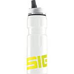 Garrafa Sigg Nat Sports Branco e Amarelo 750ml