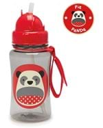 Ficha técnica e caractérísticas do produto Garrafa Squeeze Canudo - Zoo da Skip Hop Panda (PANDA)
