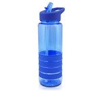 Ficha técnica e caractérísticas do produto Garrafa Squeeze com Canudo Retrátil Azul Jacki Design 750ml