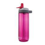 Ficha técnica e caractérísticas do produto Garrafa Squeeze Rubbermaid Chug com Bico e Canudo 709ml Rosa