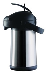 Ficha técnica e caractérísticas do produto Garrafa Térmica Air Pot Inox 2,2 Litros - Invicta