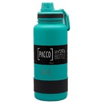 Ficha técnica e caractérísticas do produto Garrafa Térmica Click Bottle Turquesa - Pacco 500ml