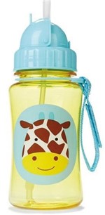 Ficha técnica e caractérísticas do produto Garrafinha com Canudo Zoo Skip Hop Girafa