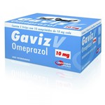 Ficha técnica e caractérísticas do produto Gaviz V Omeprazol 10mg- 10 Comprimidos - Agener