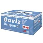 Ficha técnica e caractérísticas do produto Gaviz V Omeprazol 10Mg Strip com 10 Comprimidos