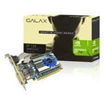 Ficha técnica e caractérísticas do produto Placa de Vídeo GeForce GALAX GT 710 Mainstream NVidia 1GB DDR3 64Bits