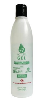 Ficha técnica e caractérísticas do produto Gel 70º Álcool Higienizador Actual 500ml