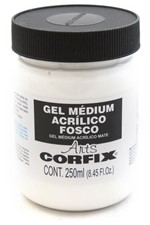 Ficha técnica e caractérísticas do produto Gel Medium Acrílico Arts Fosco 250ml Corfix