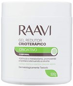 Ficha técnica e caractérísticas do produto Gel Redutor Crioterápico 500g, Raavi