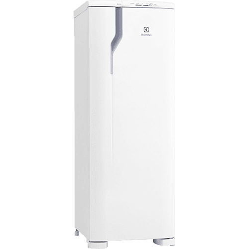 Geladeira / Refrigerador 1 Porta Electrolux Celebrate Blue Touch RDE33 Degelo Autolimpante 236 Litros - Branco