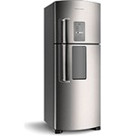 Refrigerador Brastemp Frost Free Duplex Ative! BRK50NR com Home Bar e Controle Eletrônico - 429L - Inox - 220V