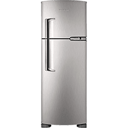 Ficha técnica e caractérísticas do produto Geladeira / Refrigerador Brastemp Frost Free Clean BRM39 352 Litros Evox - Platinum