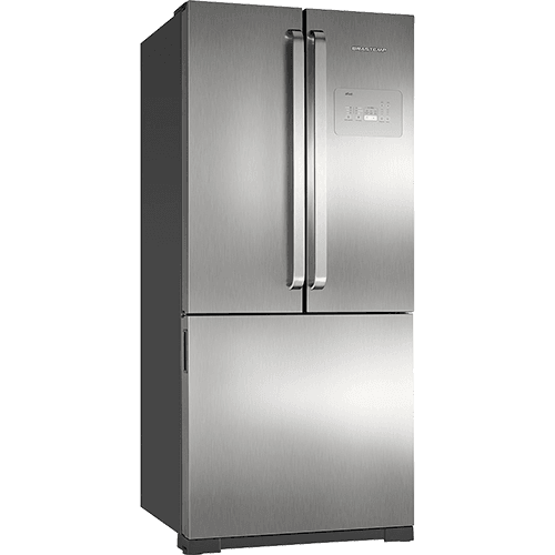 Ficha técnica e caractérísticas do produto Geladeira/Refrigerador Brastemp Frost Free Side By Side BRO80AKANA Inverse 540L - Evox
