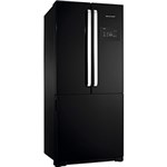Geladeira / Refrigerador Brastemp Frost Free Side By Side Inverse 540 Litros Black