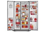 Geladeira/Refrigerador Brastemp Inox Side By Side - 539L C/ Dispenser de Água Gourmand BRS75