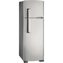 Ficha técnica e caractérísticas do produto Geladeira / Refrigerador Brastemp 2 Portas Frost Free BRM42 378L - Evox