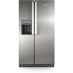 Ficha técnica e caractérísticas do produto Geladeira / Refrigerador Brastemp Side By Side Ative BRS62 Inox 560 Litros