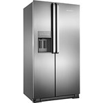 Ficha técnica e caractérísticas do produto Geladeira / Refrigerador Brastemp Side By Side BRS70 Inox 540 Litros