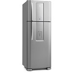 Geladeira/Refrigerador Electrolux Frost Free Duplex DWX51 441 Litros Drink Express Inox