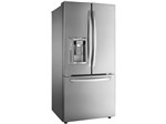 Geladeira/Refrigerador Panasonic Frost Free 592L - Dispenser de Água NR-CB74PV1XA Aço Escovado