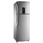Ficha técnica e caractérísticas do produto Geladeira/Refrigerador Panasonic Frost Free 2 Portas Nr-Bt40b 387 Litros Aço Escovado