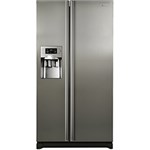 Ficha técnica e caractérísticas do produto Geladeira / Refrigerador Samsung Side By Side 524 LITROS C/ Dispenser Platinum 110V