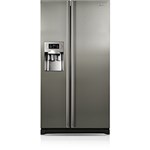 Ficha técnica e caractérísticas do produto Geladeira / Refrigerador Side By Side Samsung RS21HDUPN2\\XAZ - 524 Litros - Dispenser na Porta - Platinum